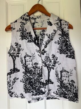 Joie 100% Linen Top
